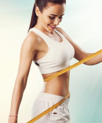 Woman Showing Off Her Skin